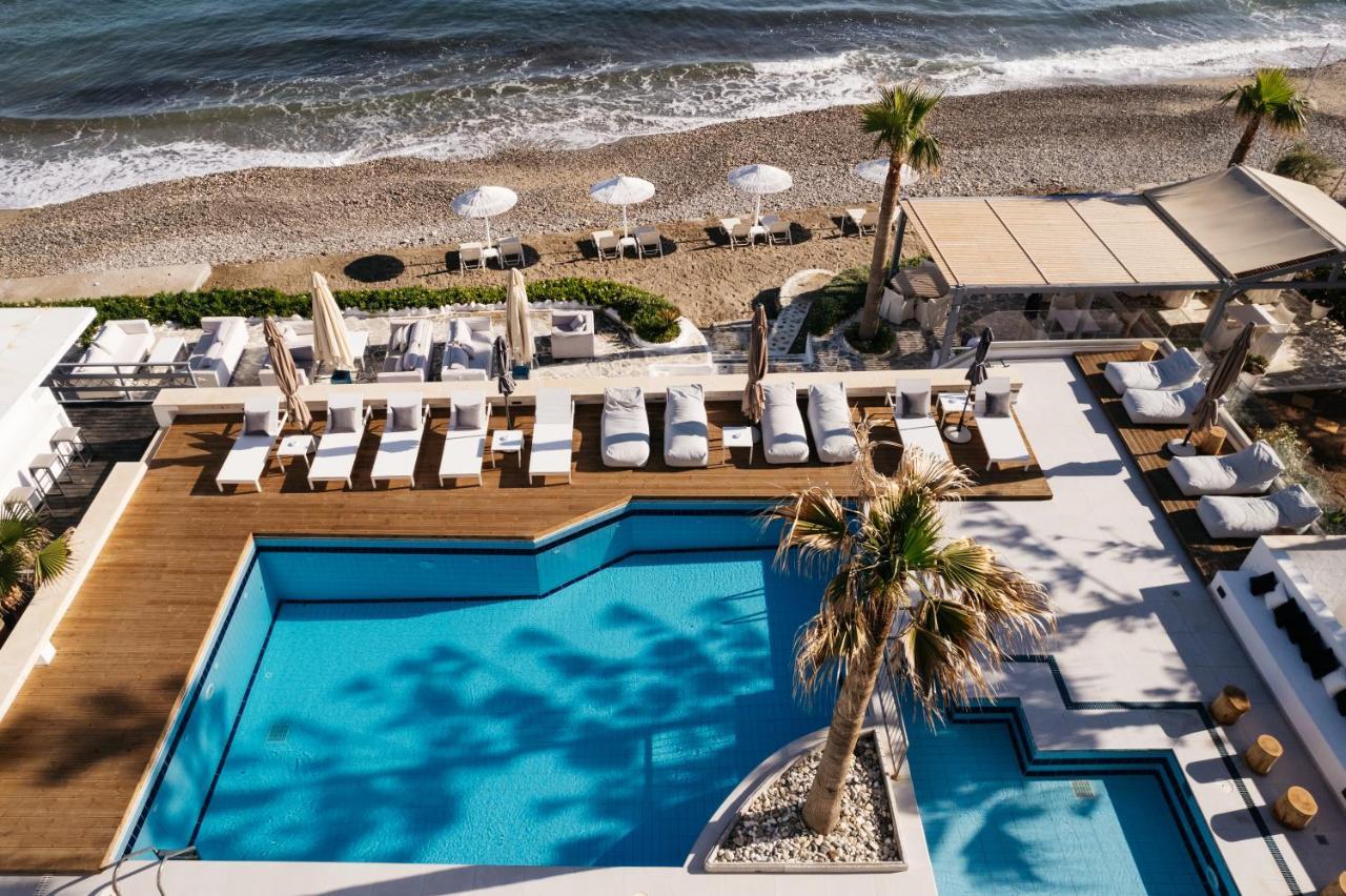 Petradi Beach Lounge Hotel Rethymno  Bagian luar foto