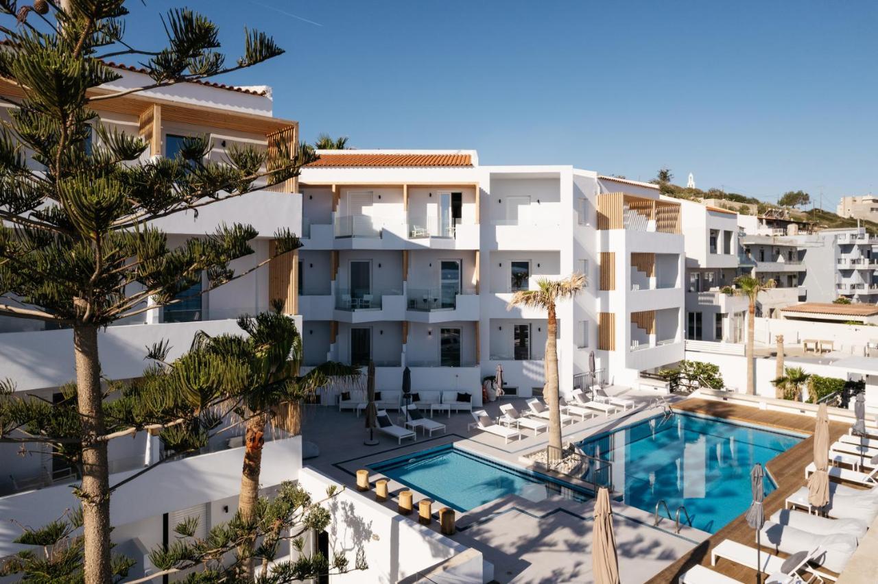 Petradi Beach Lounge Hotel Rethymno  Bagian luar foto