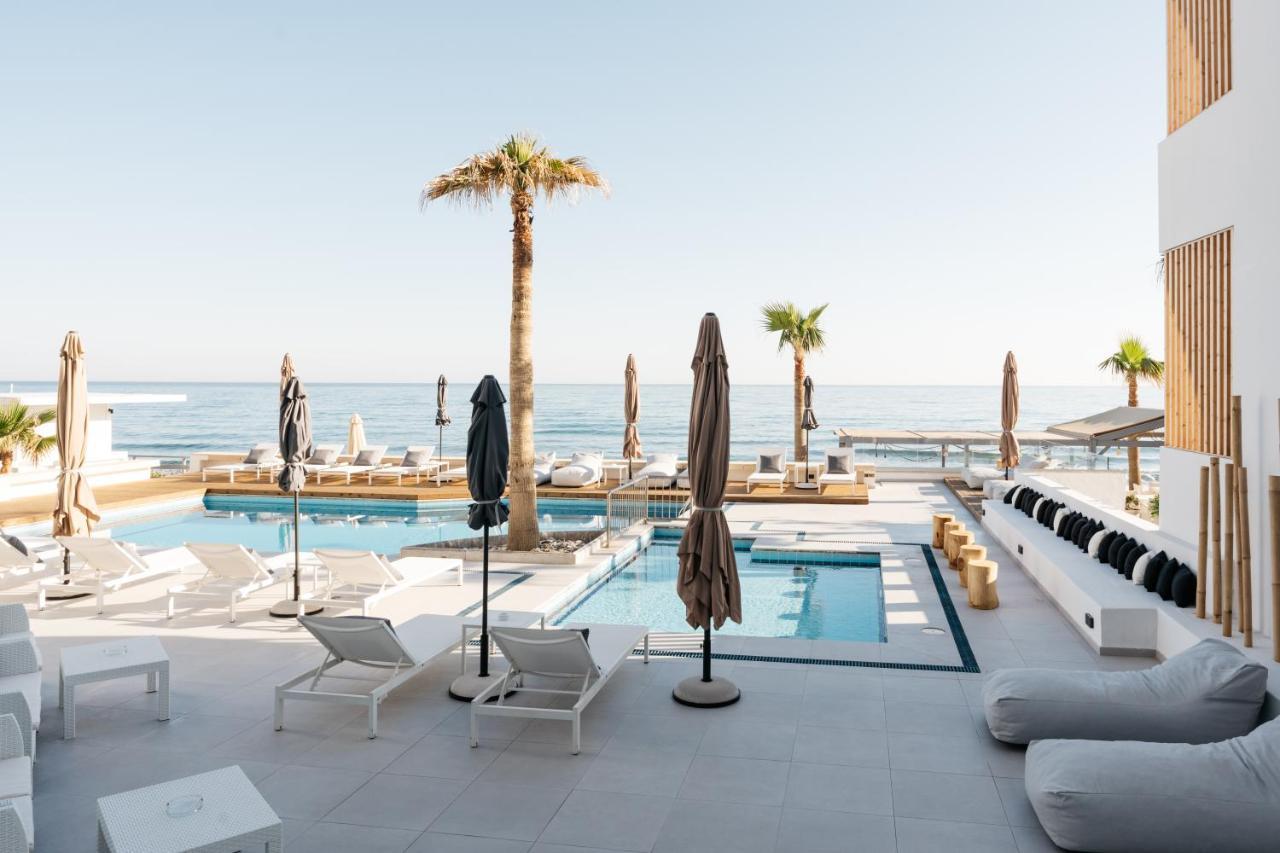 Petradi Beach Lounge Hotel Rethymno  Bagian luar foto
