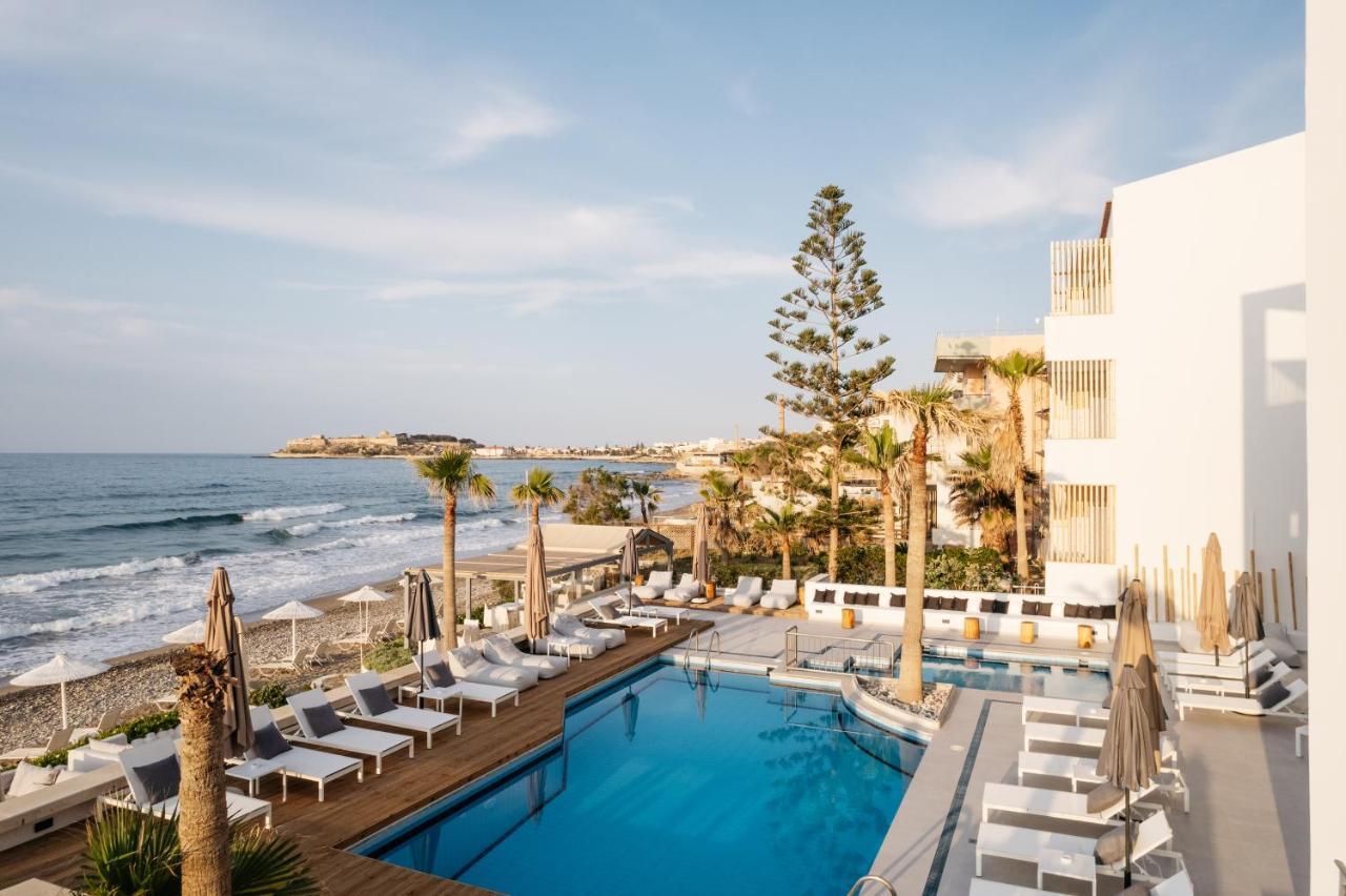 Petradi Beach Lounge Hotel Rethymno  Bagian luar foto