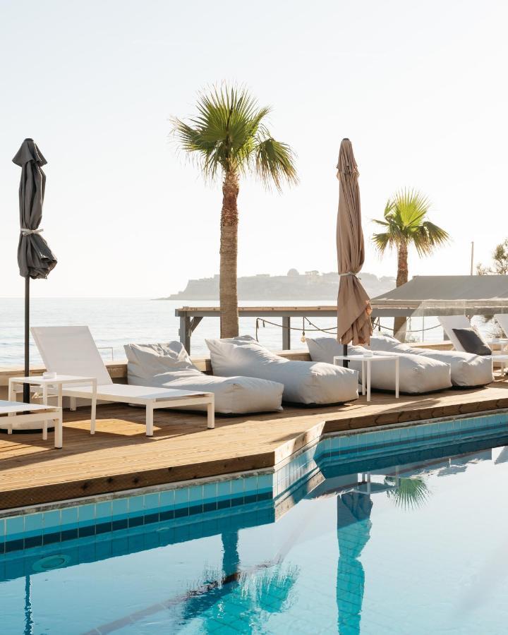 Petradi Beach Lounge Hotel Rethymno  Bagian luar foto