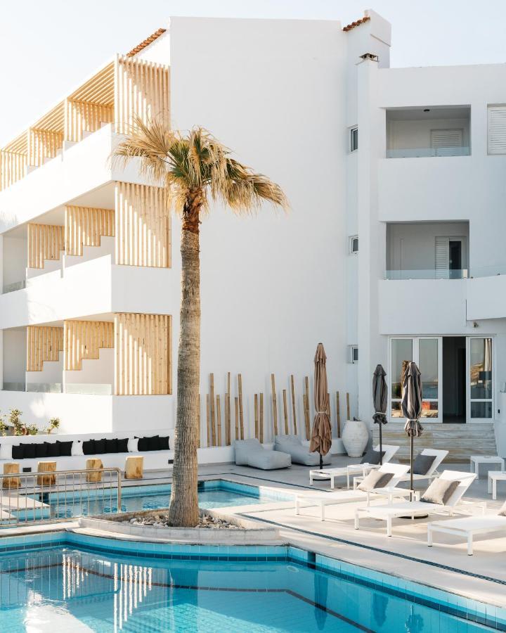 Petradi Beach Lounge Hotel Rethymno  Bagian luar foto