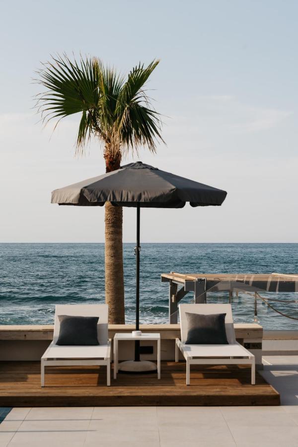 Petradi Beach Lounge Hotel Rethymno  Bagian luar foto