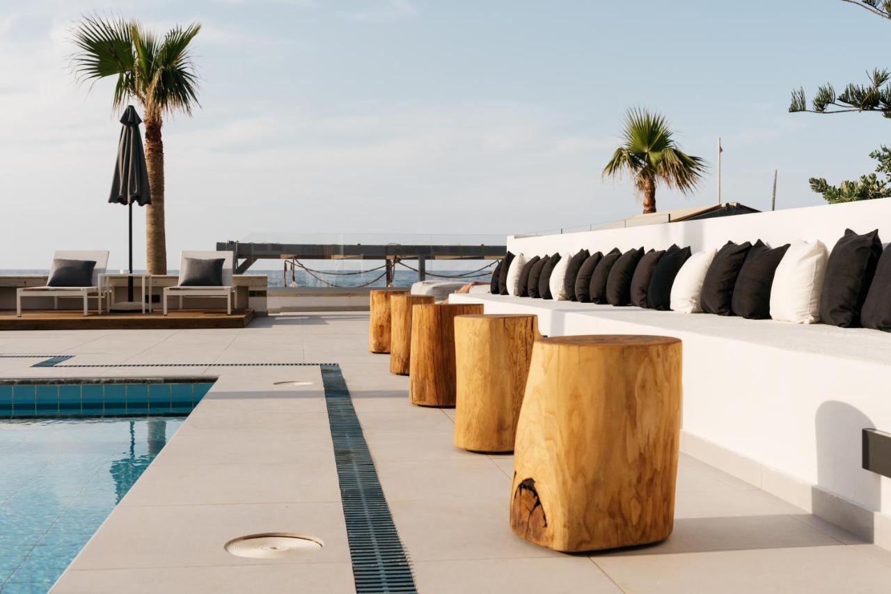 Petradi Beach Lounge Hotel Rethymno  Bagian luar foto