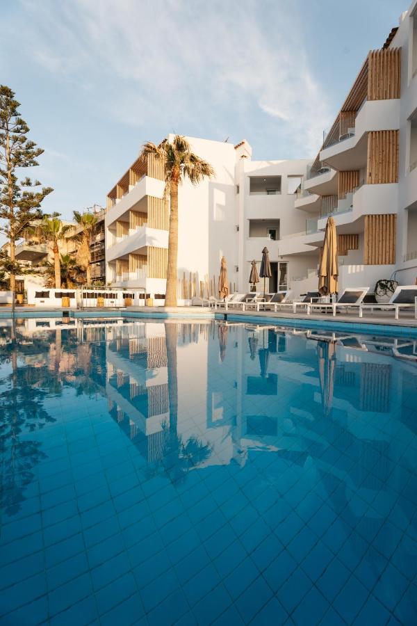 Petradi Beach Lounge Hotel Rethymno  Bagian luar foto
