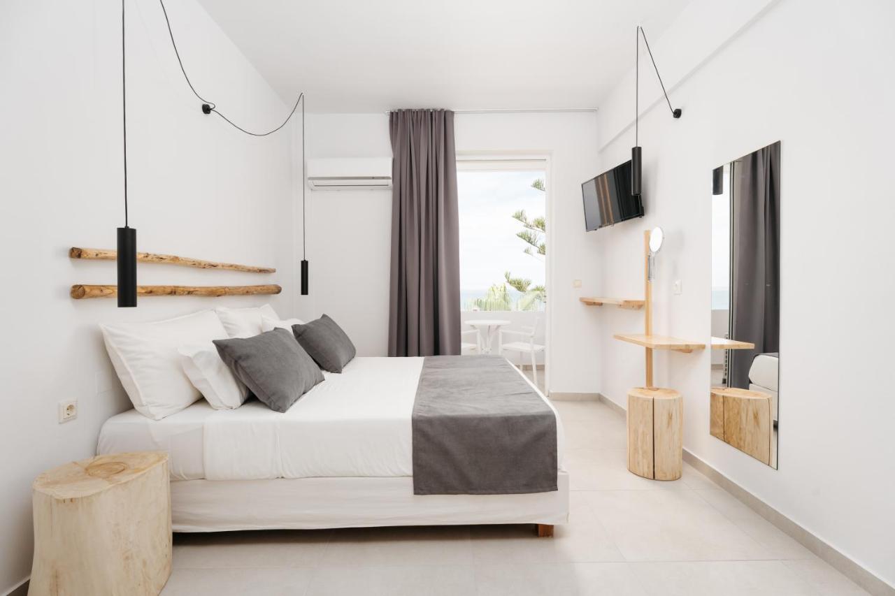 Petradi Beach Lounge Hotel Rethymno  Bagian luar foto