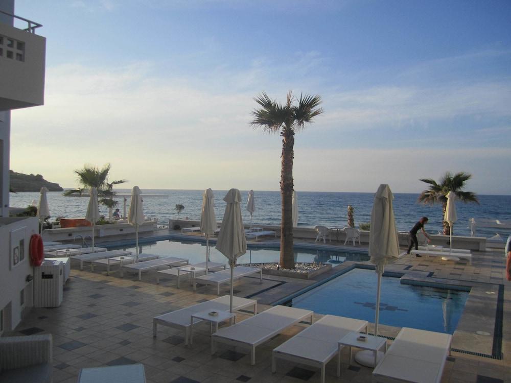 Petradi Beach Lounge Hotel Rethymno  Bagian luar foto